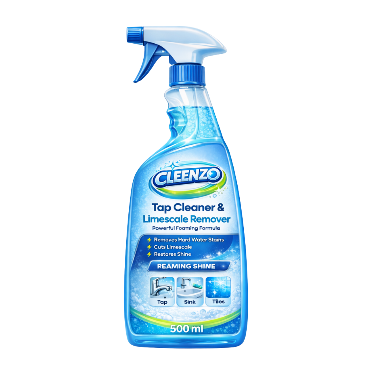 Cleenzo Tap Cleaner & Limescale Remover | 500 ML